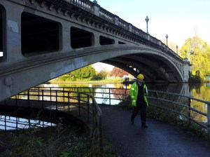 Reading Bridge before repair and strengthening works starts.